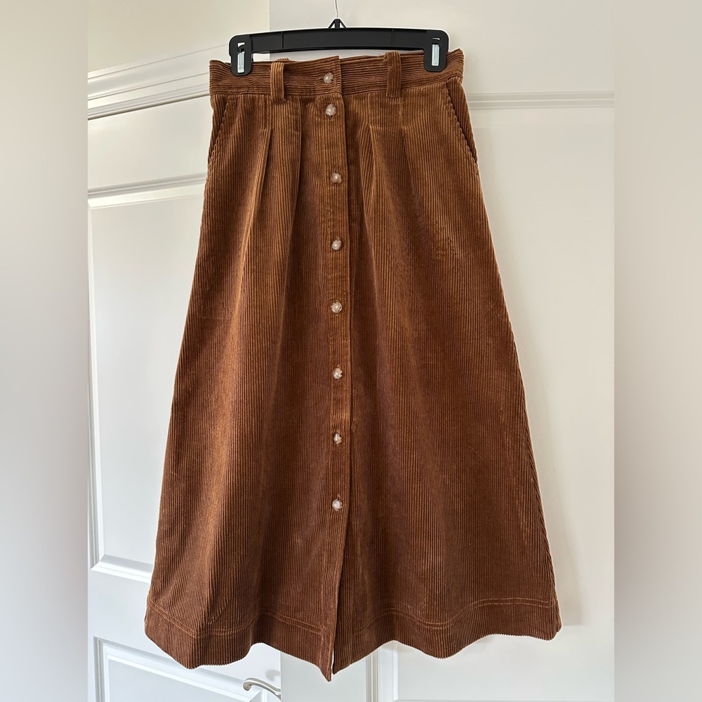 Sezane corduroy skirt - NWT